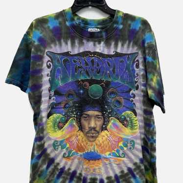 Other 1997 Jimi Hendrix Tie Dye Graphic Tee - image 1