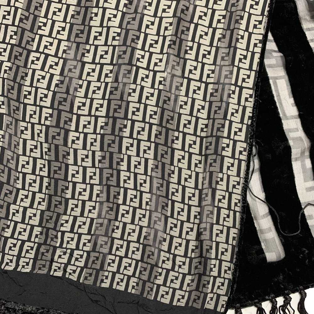 Fendi Fendi Zucca Monogram Silk Scarf - image 2