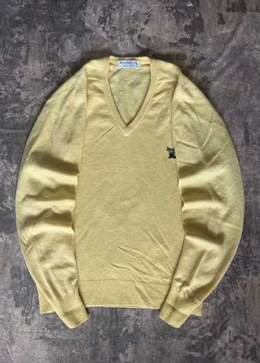 Burberry × Rare × Vintage Vintage 90s Knit Sweate… - image 1