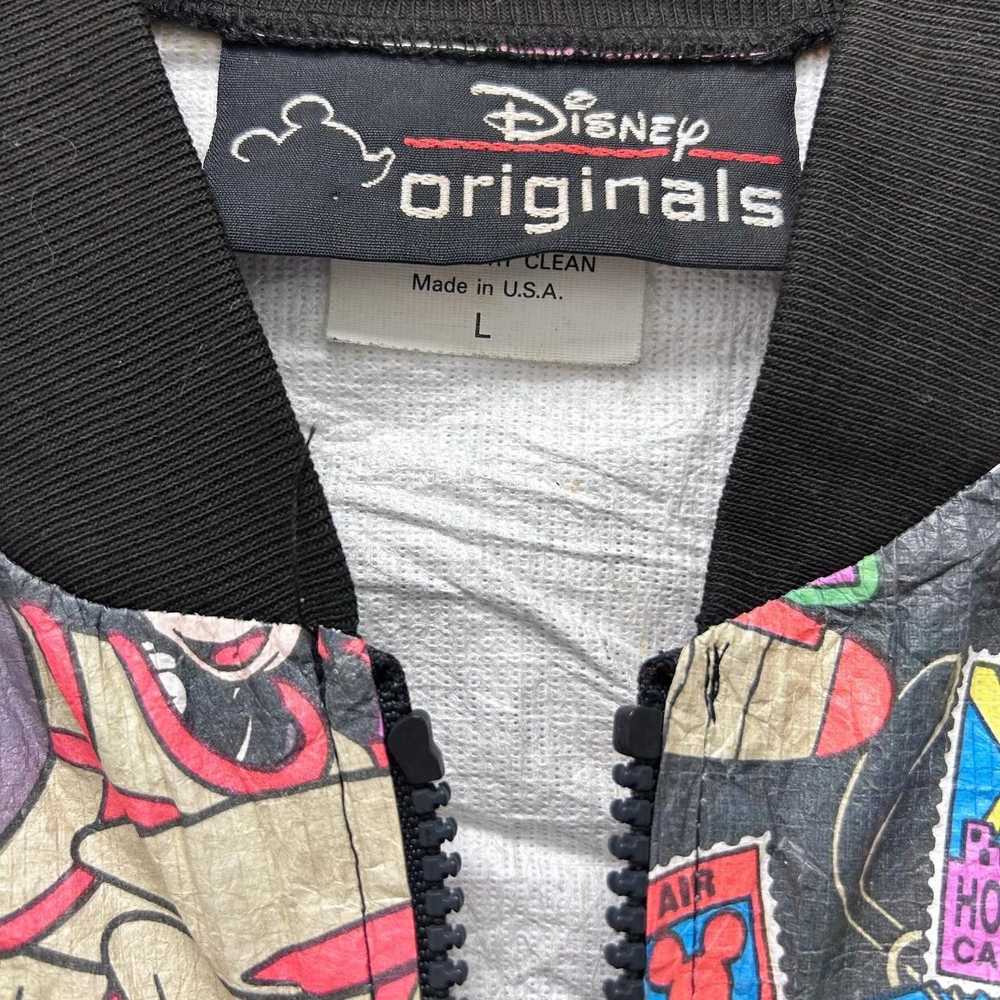 Disney 1990's Aviator Mickey Mouse Paper jacket - image 3