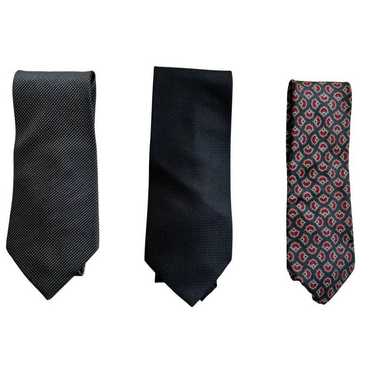 Stafford Vintage Stafford Silk Neckties Set of 3 B