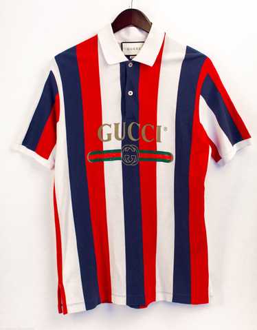 Gucci Gucci Baiadera stripe polo shirt