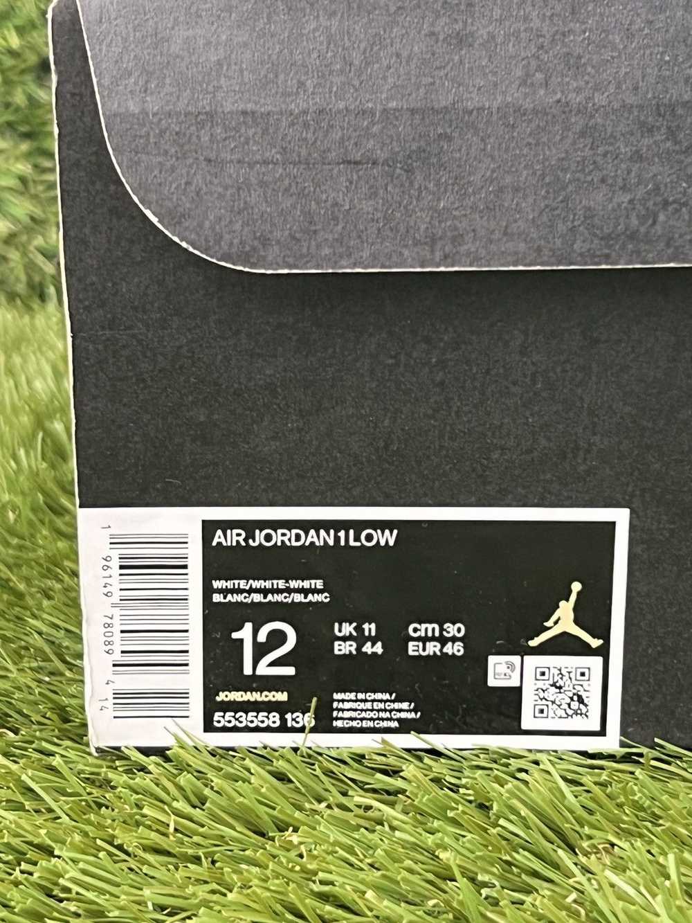 Jordan Brand × Nike Nike Air Jordan 1 Low Triple … - image 12