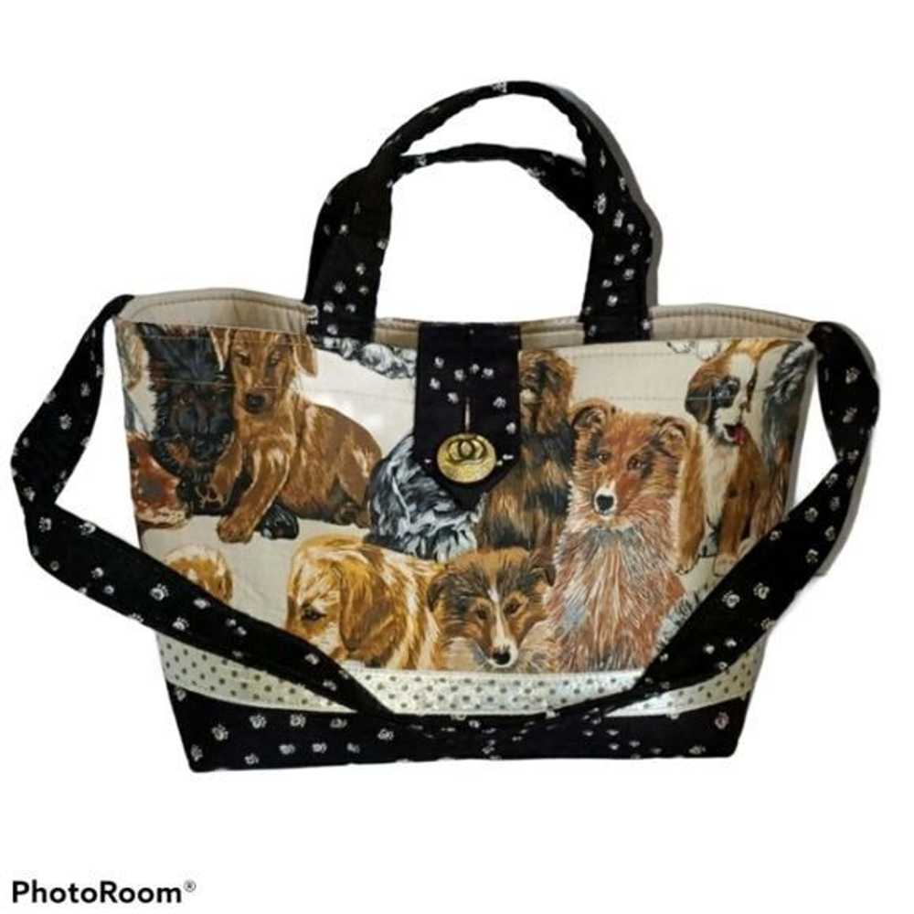 Other Bag Dog Fabric Purse Shoulder Handbag Satch… - image 1