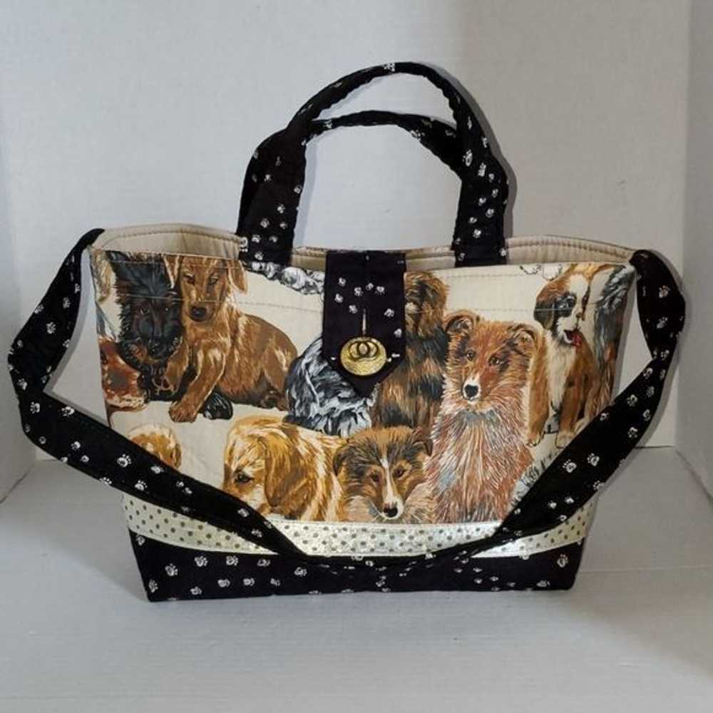 Other Bag Dog Fabric Purse Shoulder Handbag Satch… - image 8