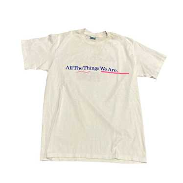 Area Vintage 1980s HBO All The Things We Are Quote