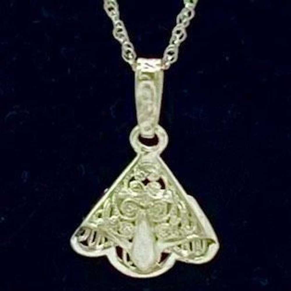 Sterling Silver AJA Sterling 925 Silver Pendant &… - image 7