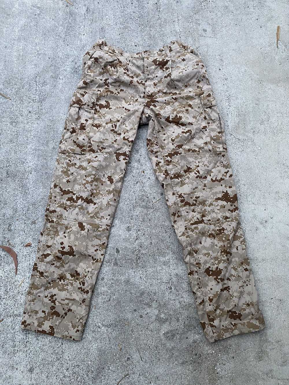 Made In Usa × Usmc Authentic Army Tan Camo pants - image 1