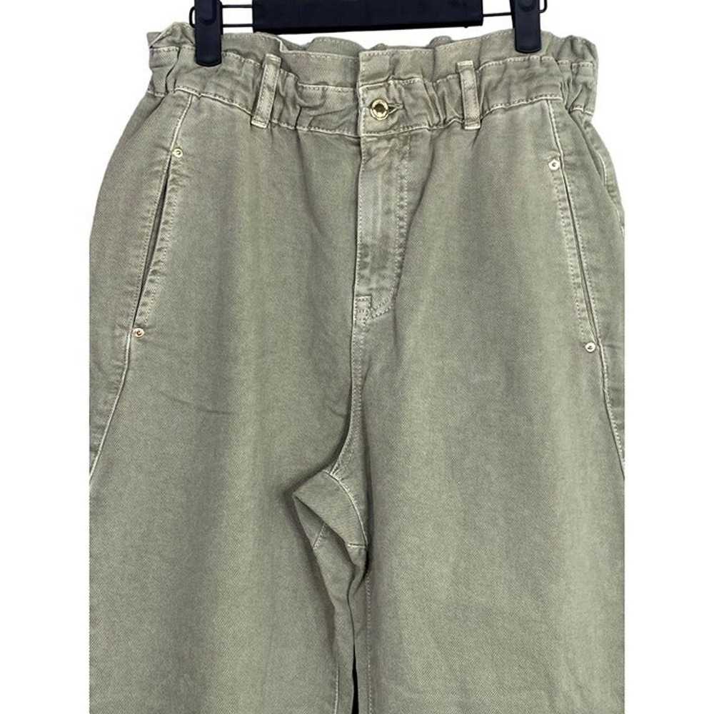 Zara Zara Paper Bag Relaxed Baggy Jeans Pants 29 … - image 5