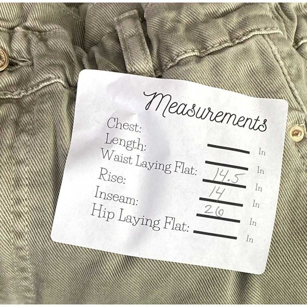 Zara Zara Paper Bag Relaxed Baggy Jeans Pants 29 … - image 7
