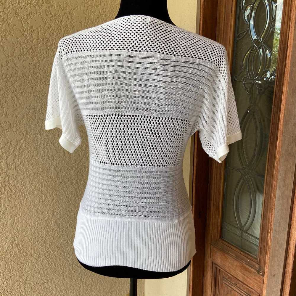 Other Cenit Womens Sweater Size Small Knit White … - image 5