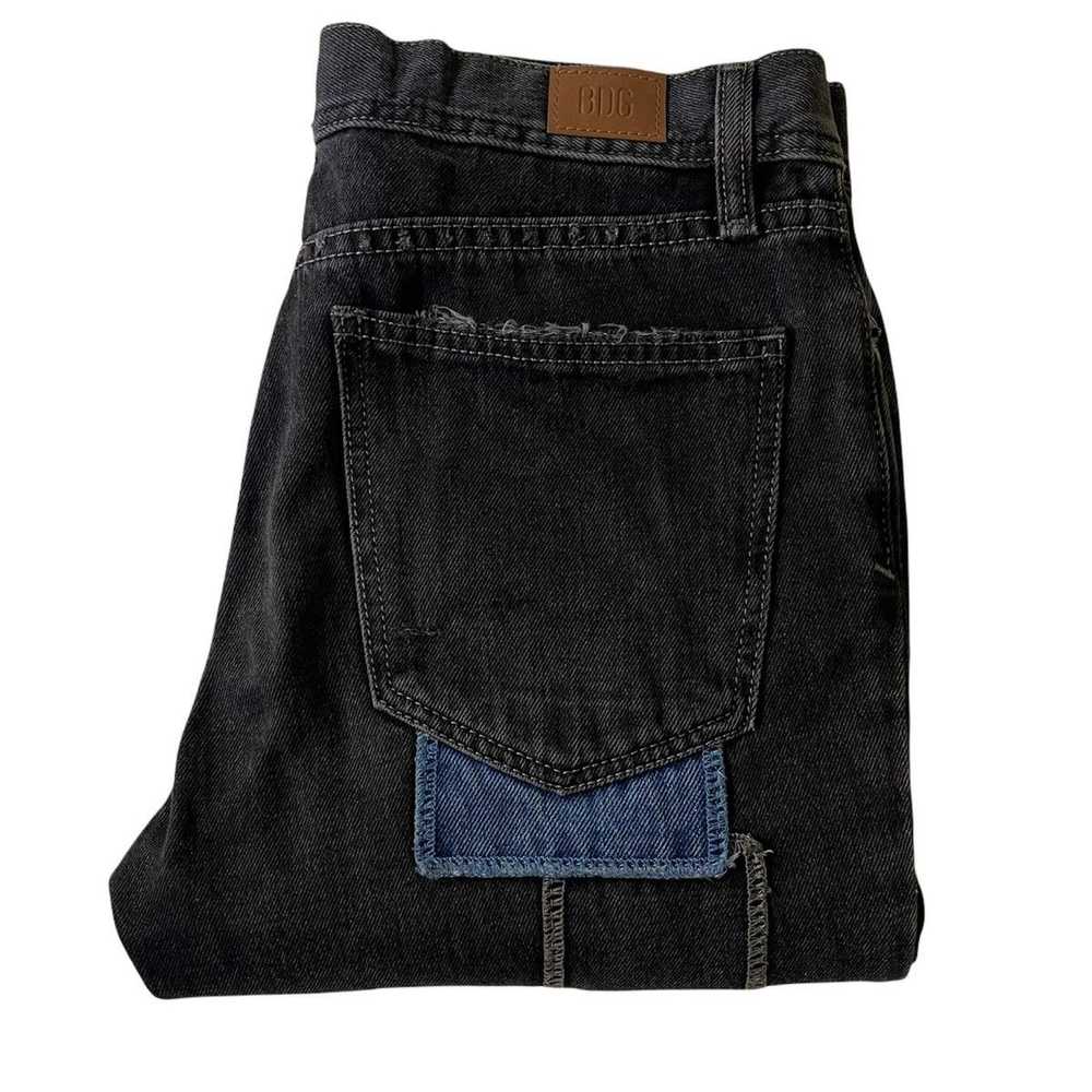 Bdg × Urban Outfitters BDG Dad Jean Black Patchwo… - image 3