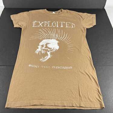 Band Tees The Exploited Punk Band Shirt Faded Bea… - image 1