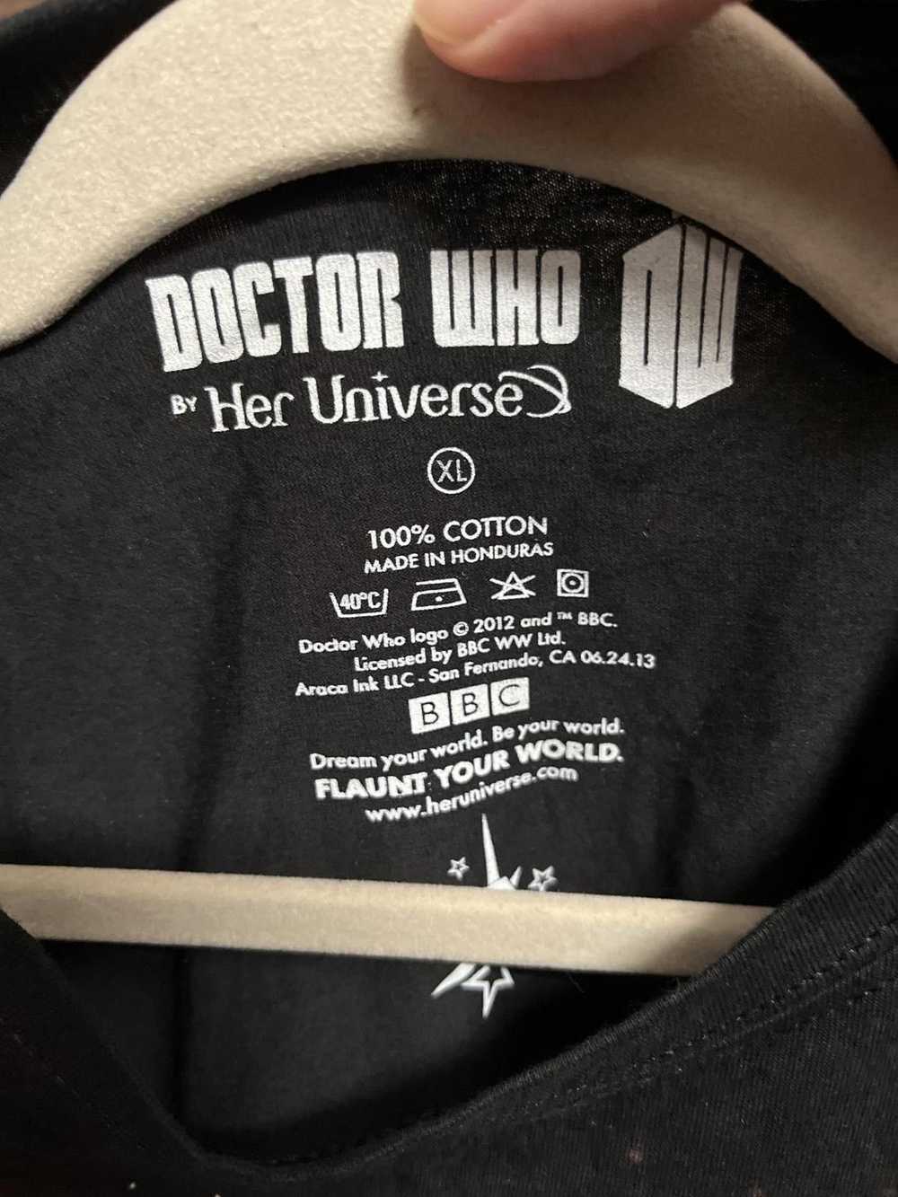 Rude (Hot Topic) Doctor Who T-shirt - Future Comp… - image 2