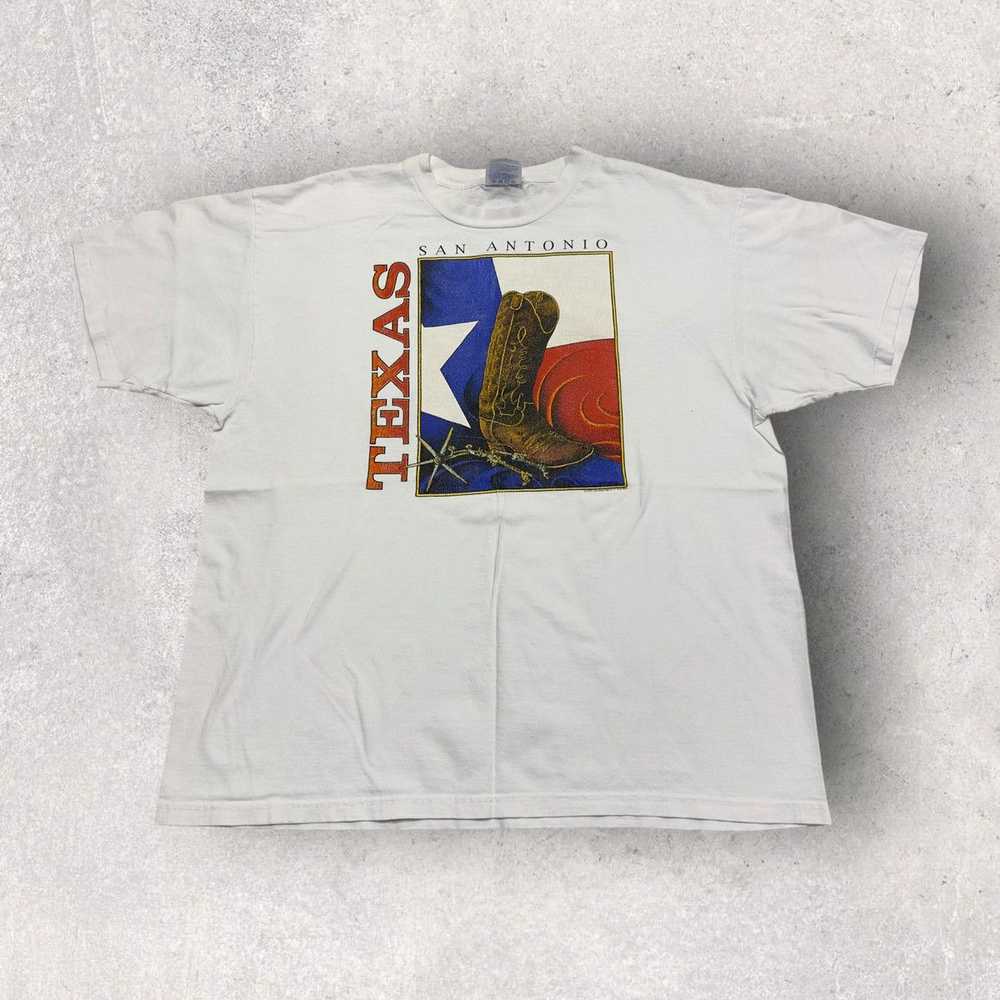 Hanes × Vintage Vintage San Antonio Texas tee - image 1