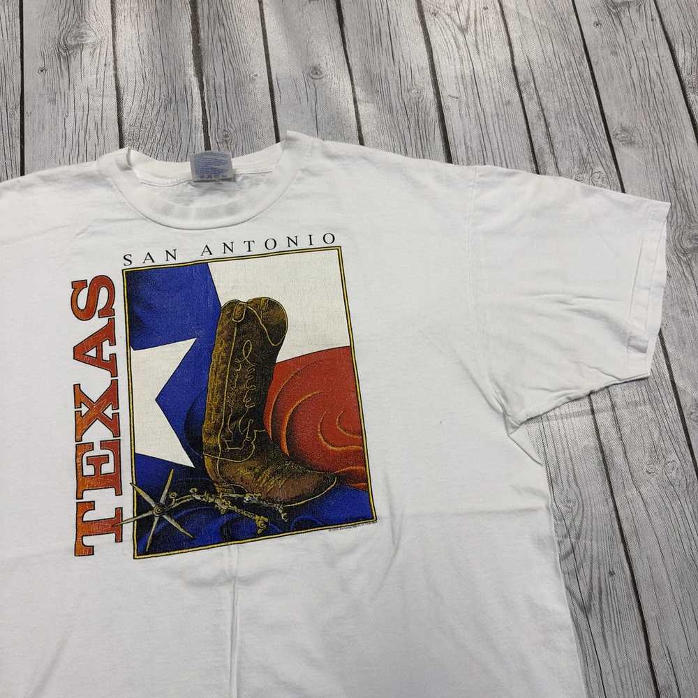 Hanes × Vintage Vintage San Antonio Texas tee - image 3