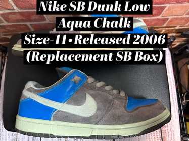 Nike Nike SB Dunk Low ‘Aqua Chalk’ Size-11 - image 1