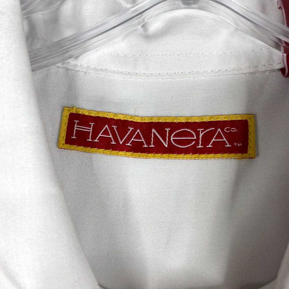 Vintage Havanera Button-Up Shirt Men's Large Shor… - image 2