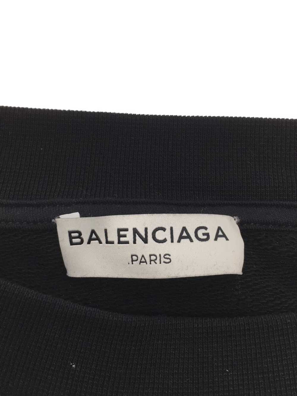 Balenciaga Rubber Logo Crew Neck Sweatshirt Size … - image 3