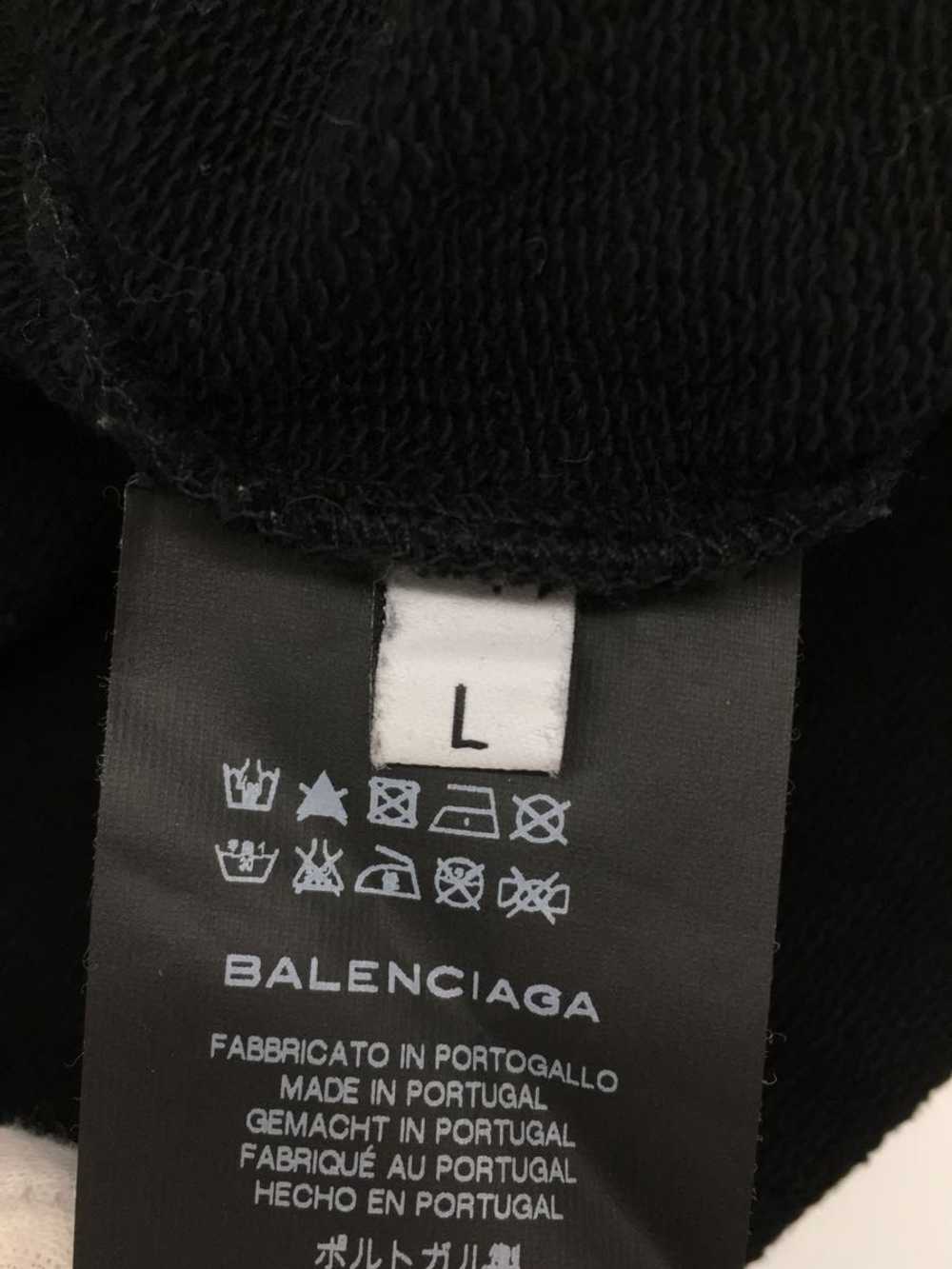 Balenciaga Rubber Logo Crew Neck Sweatshirt Size … - image 4