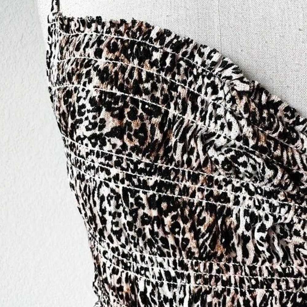 Urban Outfitters Brown Leopard Animal Print Knit … - image 6