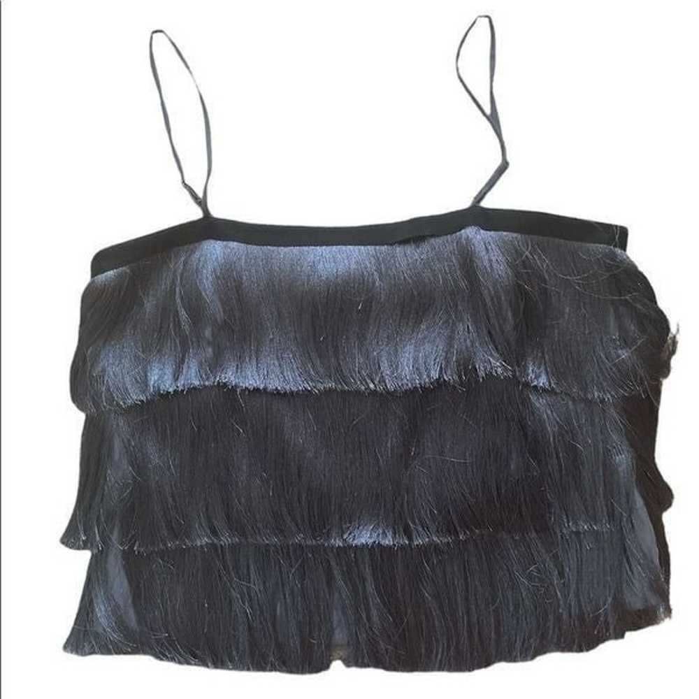 INTERMIX Lilou Fringe Top new with defect - image 3