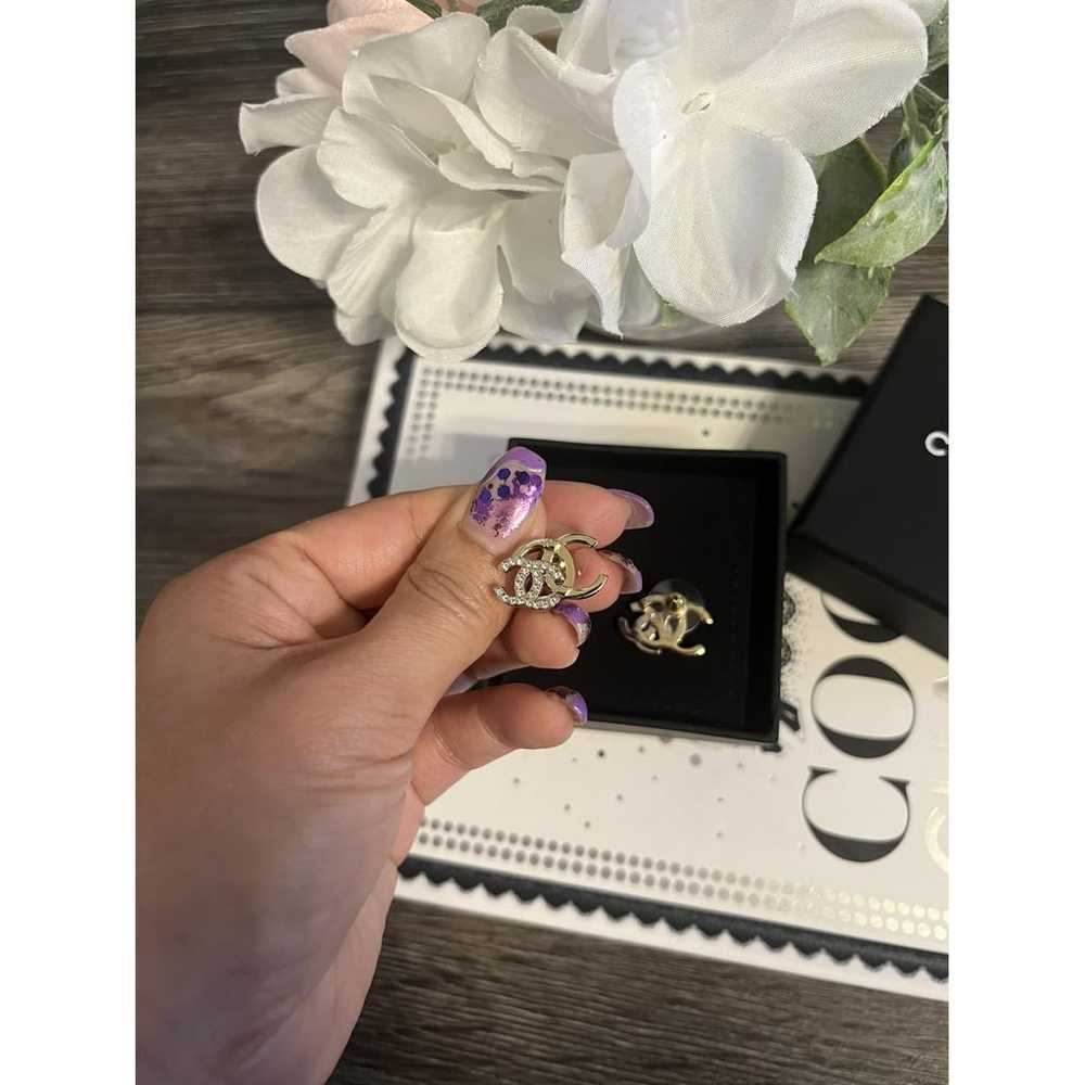 Chanel Cc earrings - image 7