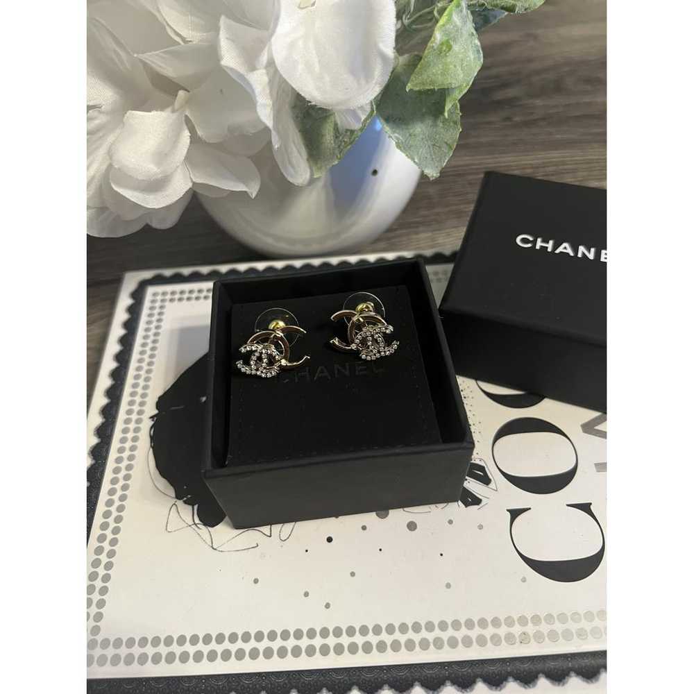 Chanel Cc earrings - image 8
