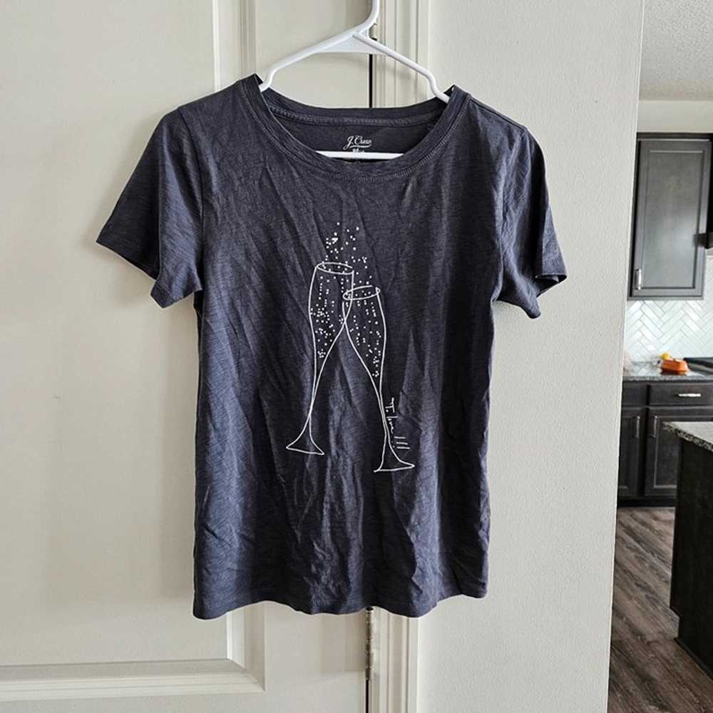 J. Crew Vintage Cotton Champagne Tee. - image 2