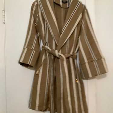 Coat jacket nice fancy M women Privy brown camel … - image 1