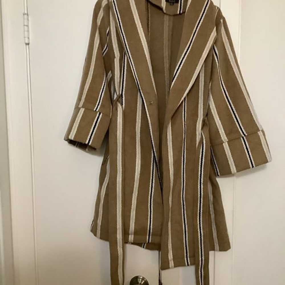 Coat jacket nice fancy M women Privy brown camel … - image 2