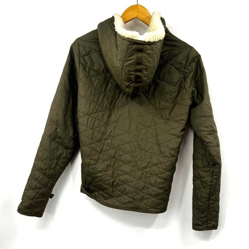 G-Star Raw Olive Green Quilted Hooded Long Sleeve… - image 6