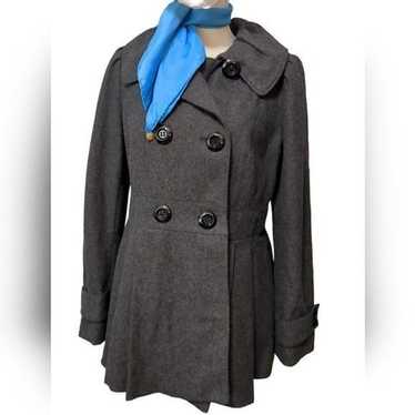 Miss Sixty Women's Wool Pea Coat sz M MSRP $269 - image 1