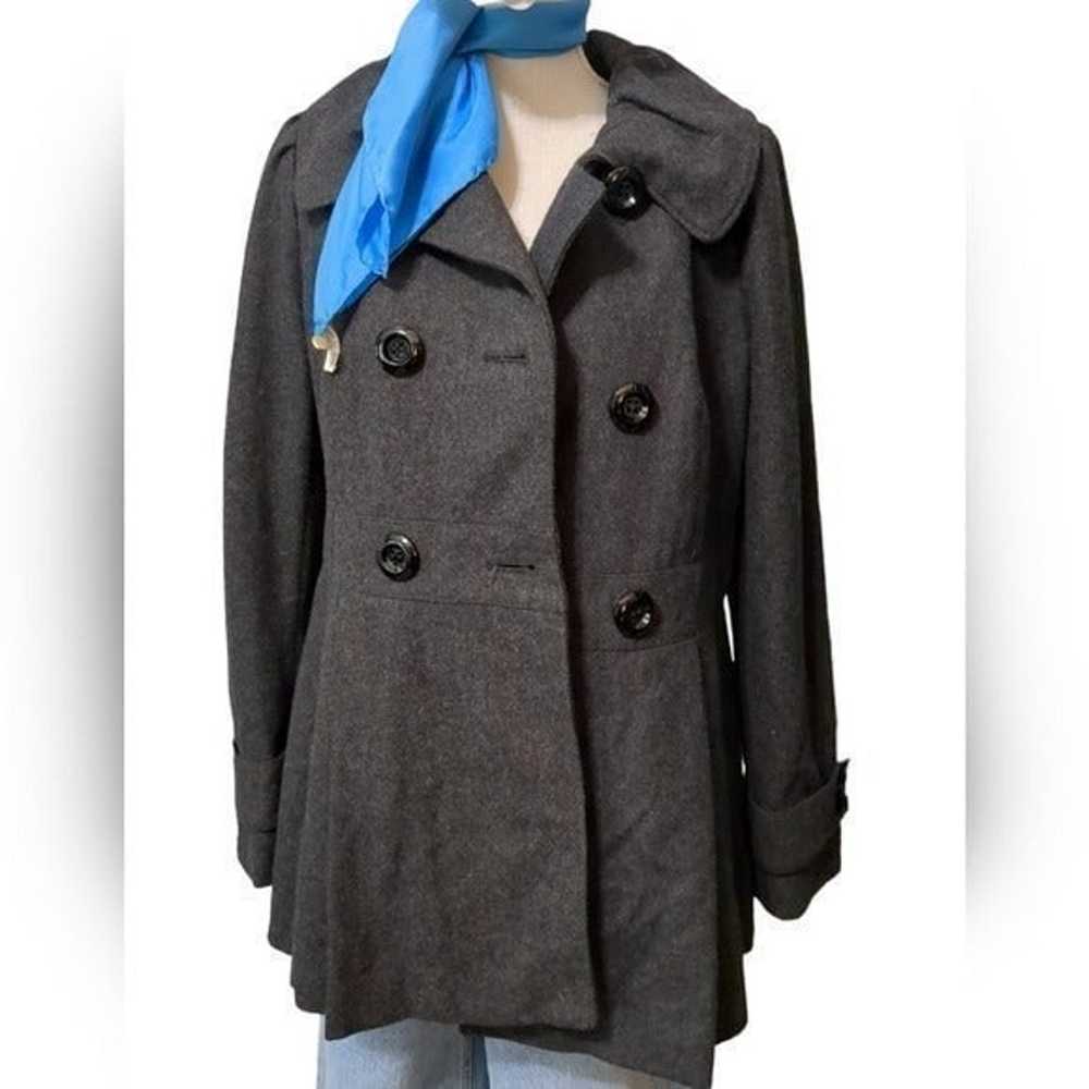 Miss Sixty Women's Wool Pea Coat sz M MSRP $269 - image 2