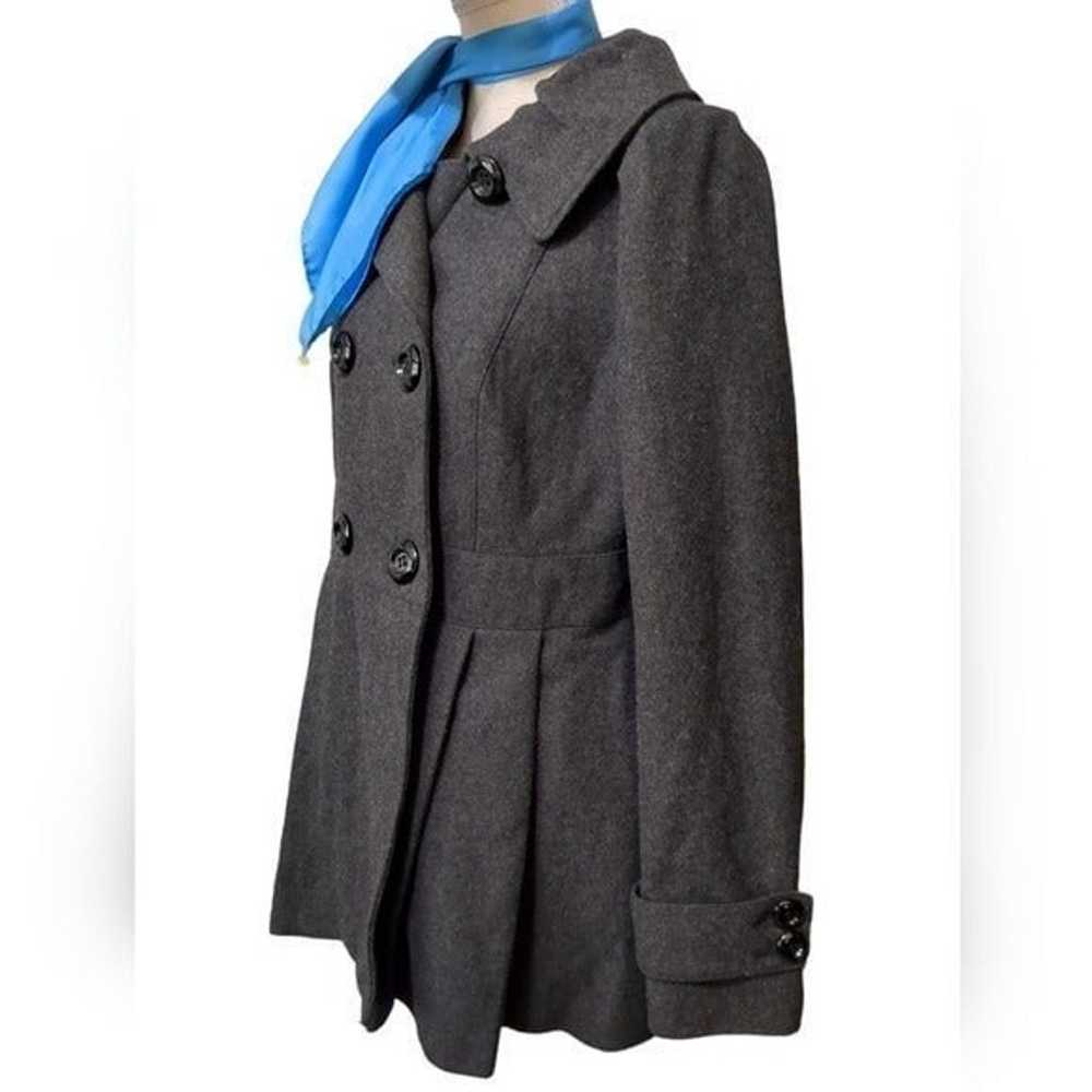 Miss Sixty Women's Wool Pea Coat sz M MSRP $269 - image 3