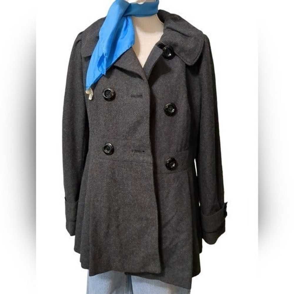 Miss Sixty Women's Wool Pea Coat sz M MSRP $269 - image 4