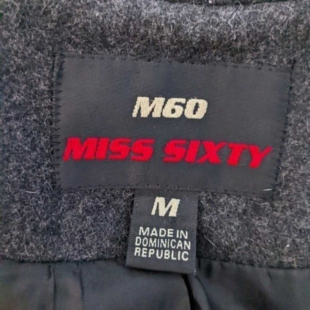 Miss Sixty Women's Wool Pea Coat sz M MSRP $269 - image 6