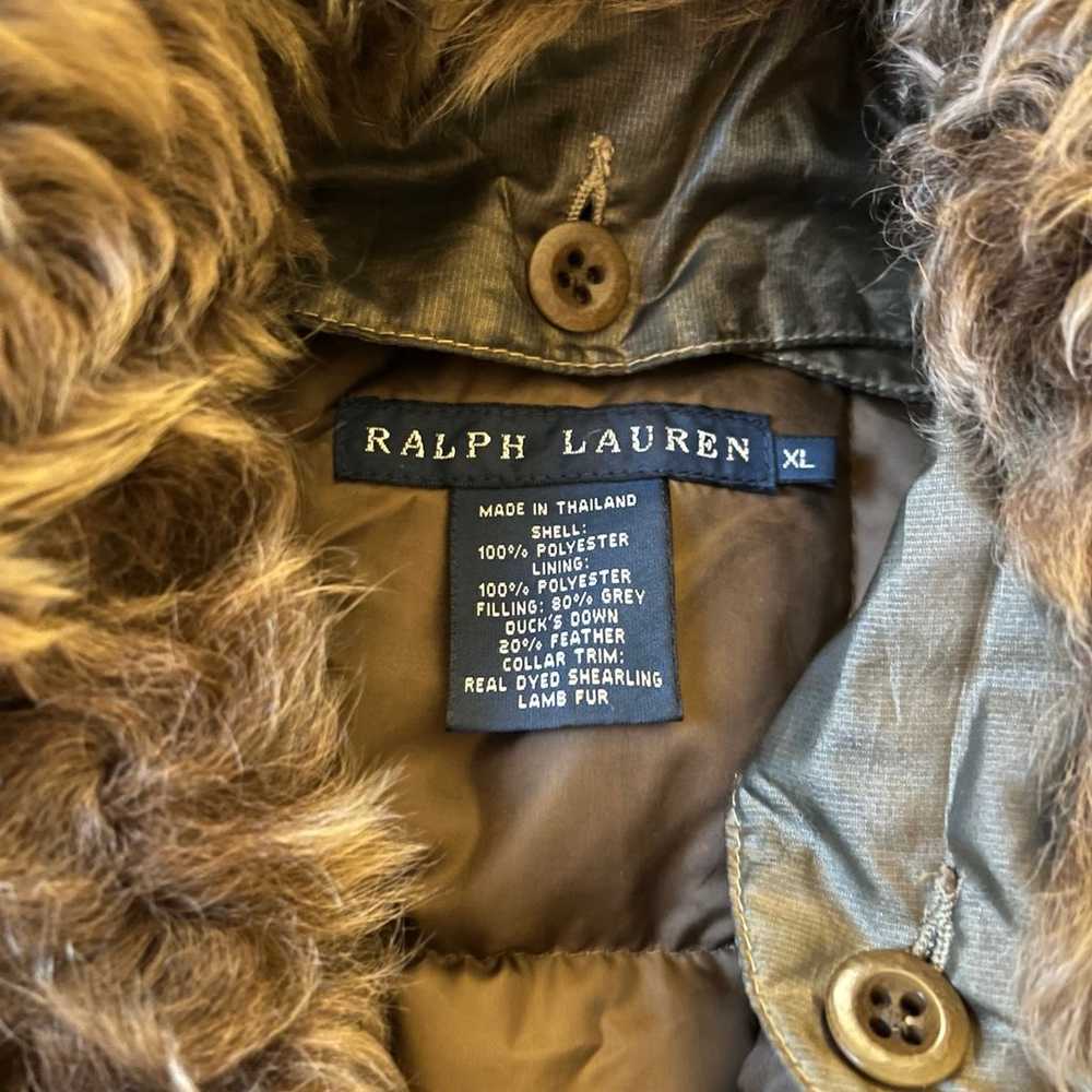 Ralph Lauren sateen bomber jacket - image 1