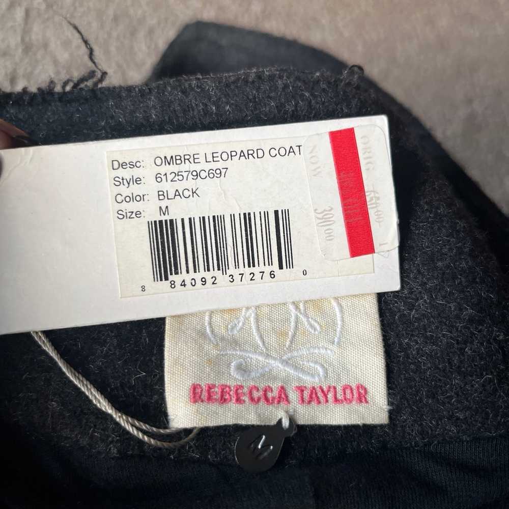 Rebecca Taylor ombré leopard coat - image 3