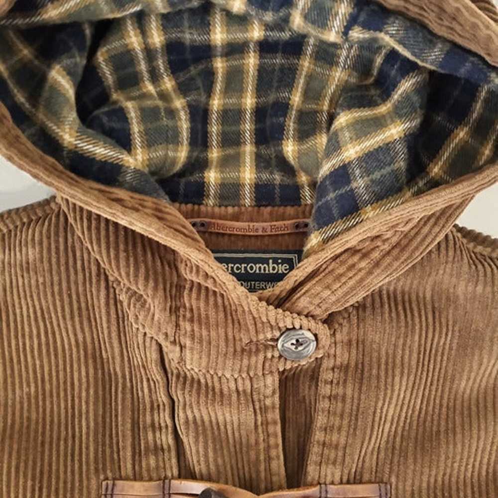 Abercrombie & Fitch Corduroy Hooded Duffel Duffle… - image 10