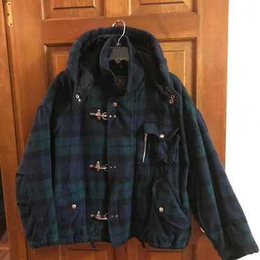 Ladies Size Medium Plaid Coat - image 1