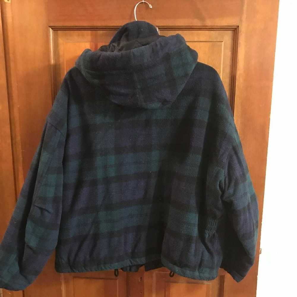 Ladies Size Medium Plaid Coat - image 3