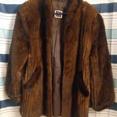 Fur coat  saga &  mink