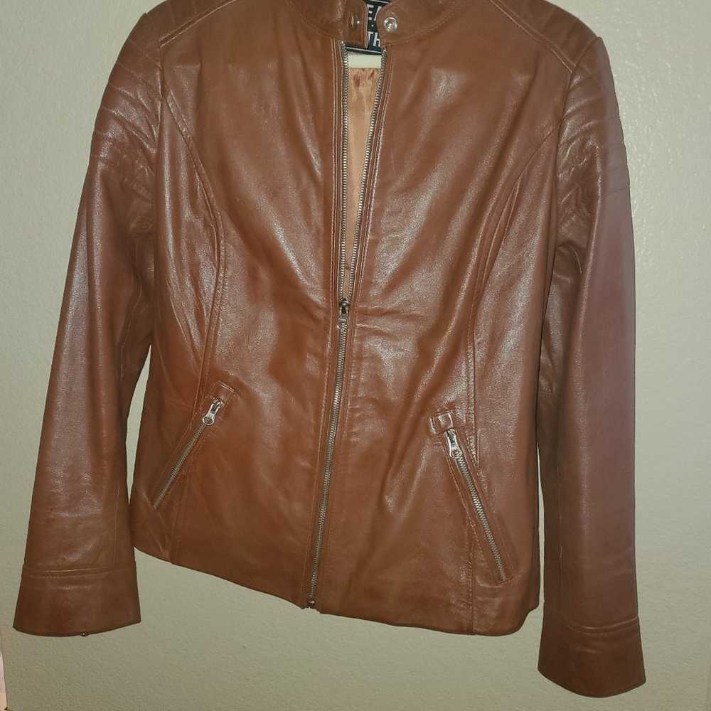 leather jacket women - image 4