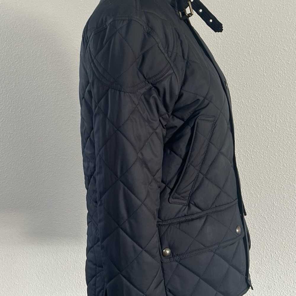 POLO RALPH LAUREN Quilted Jacket Coat Black XS EUC - image 2