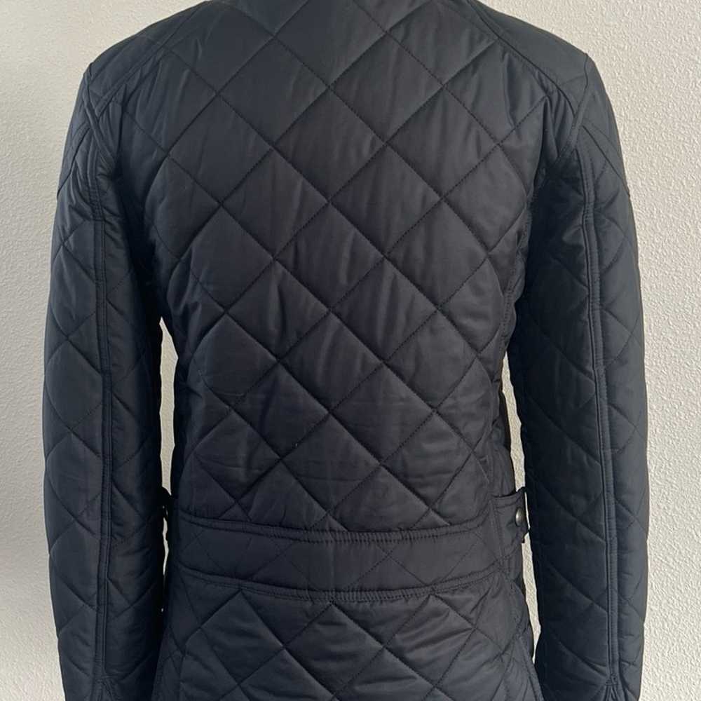 POLO RALPH LAUREN Quilted Jacket Coat Black XS EUC - image 3