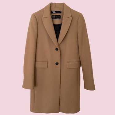 Zara menswear style wool coat