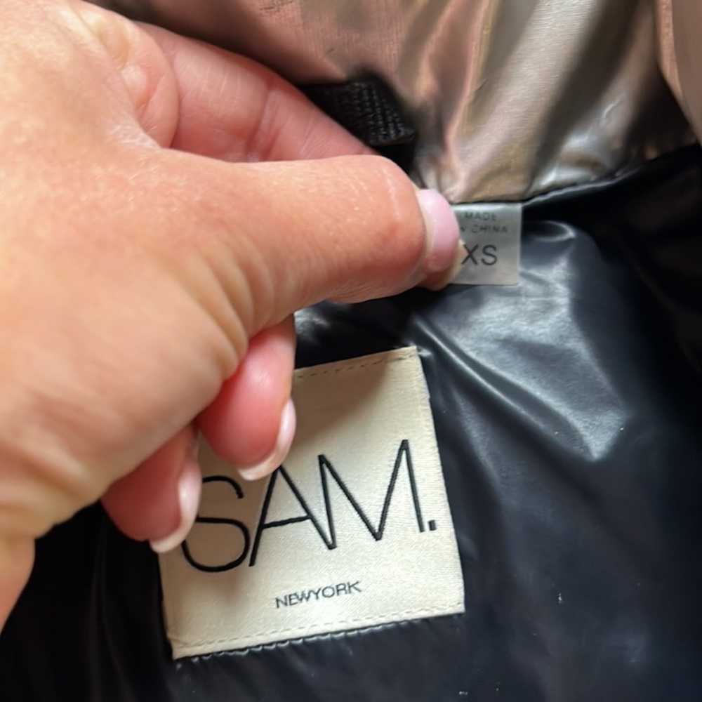 SAM. Silver Puffer Vest - image 8