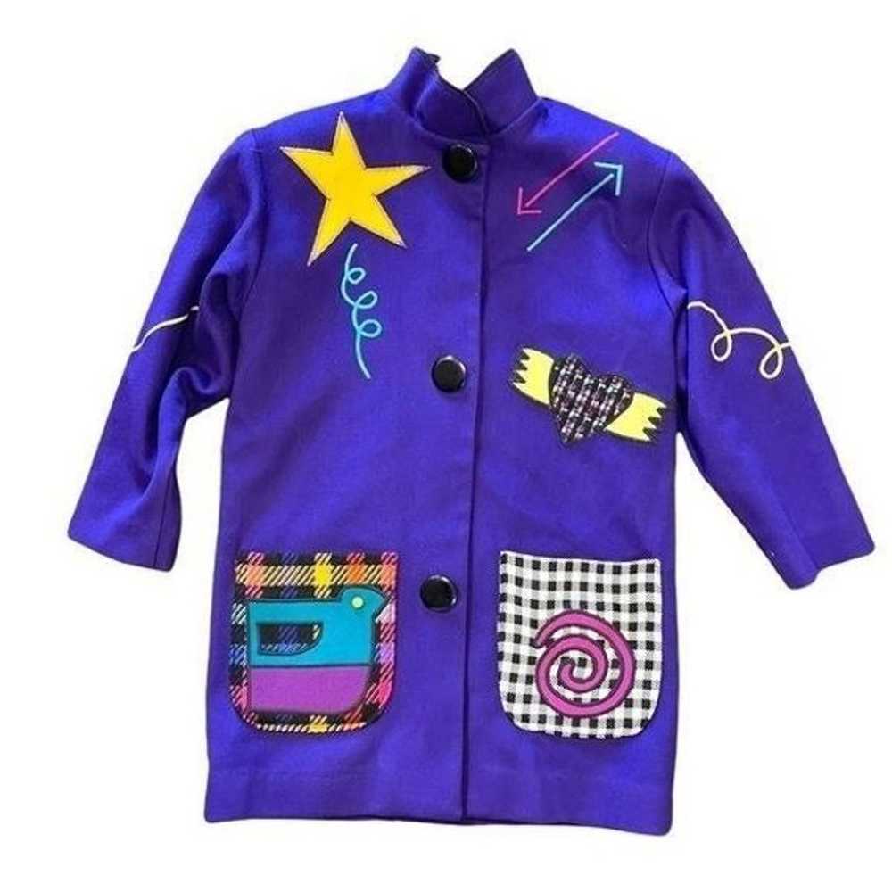 Marylou Ozbolt Storer Fibrearts Royal Wool Jacket… - image 1