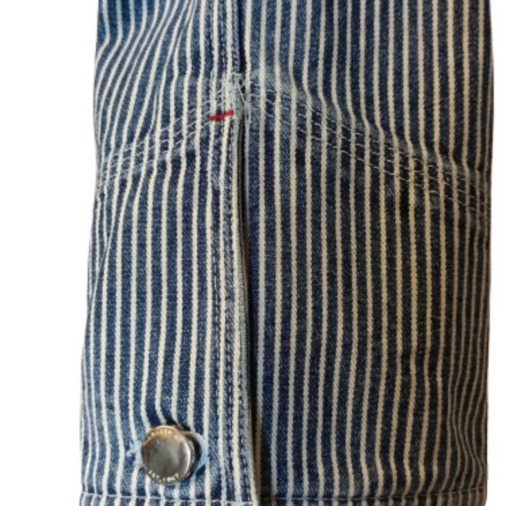 Ralph Lauren Jeans Denim Vintage Blue Stripe Fire… - image 7